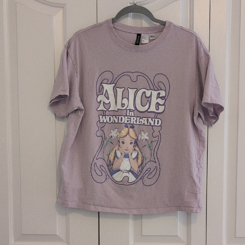 Divided Kids Alice in Wonderland Tee - Light Purple
